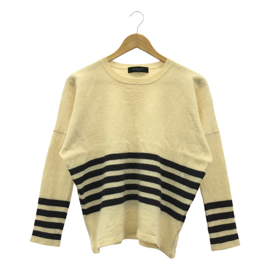 SACRA | Wool striped knit | 38 | Ivory | Women's