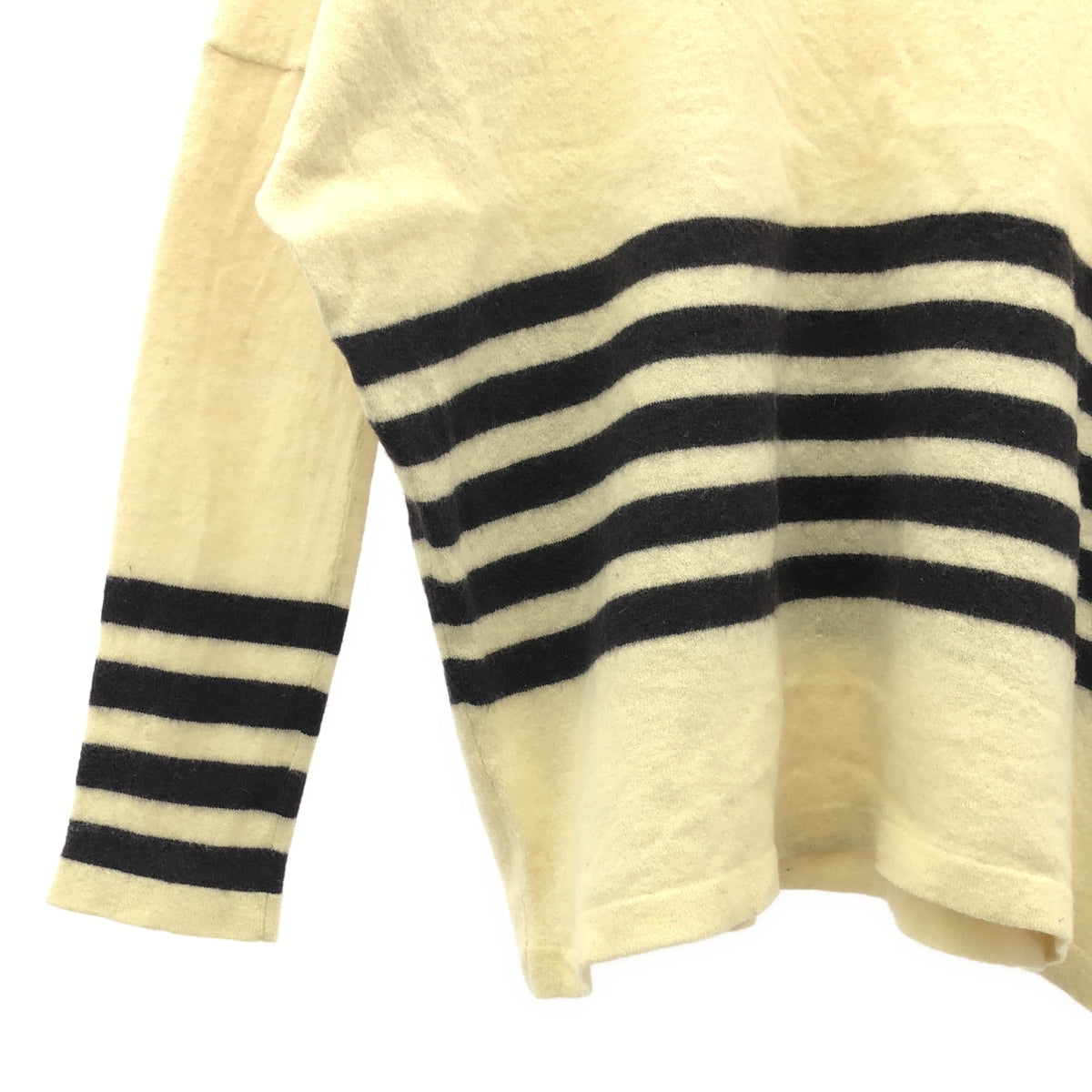 SACRA | Wool striped knit | 38 | Ivory | Women's