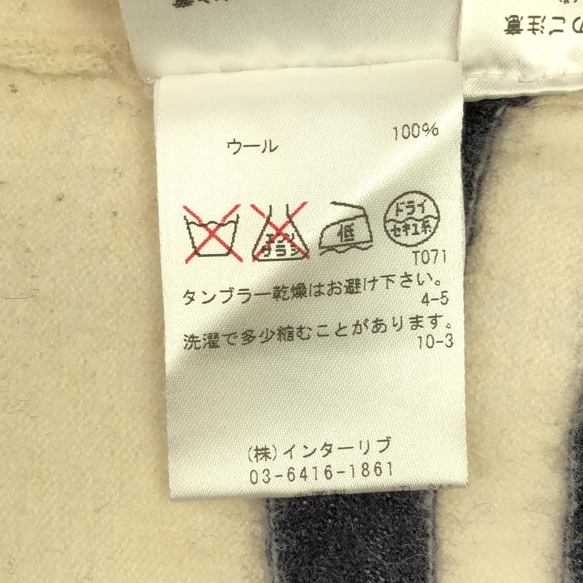 SACRA / サクラ | ウールボーダーニット | 38 | アイボリー | レディース