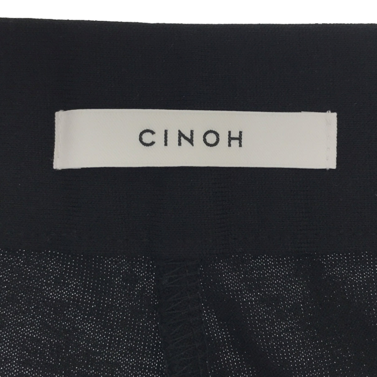 CINOH / チノ | 2021SS | AP STUDIO 別注 センターベンツストレッチパンツ | 38 | ブラック | レディース