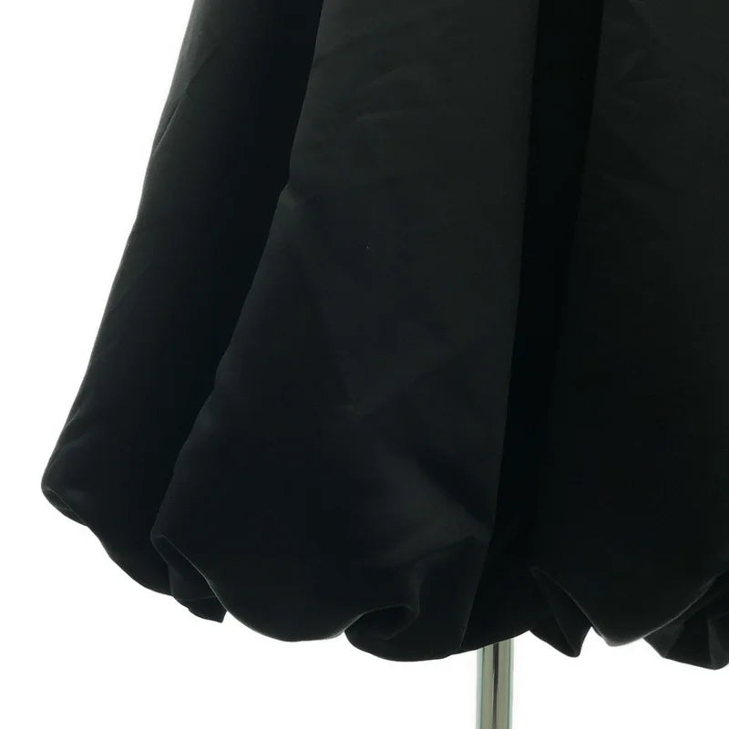 BLACK COMME des GARCONS / ブラックコムデギャルソン | 2023AW | ポリエステル 変形 立体 ドローストリング ボリューム バルーン スカート | XS | レディース