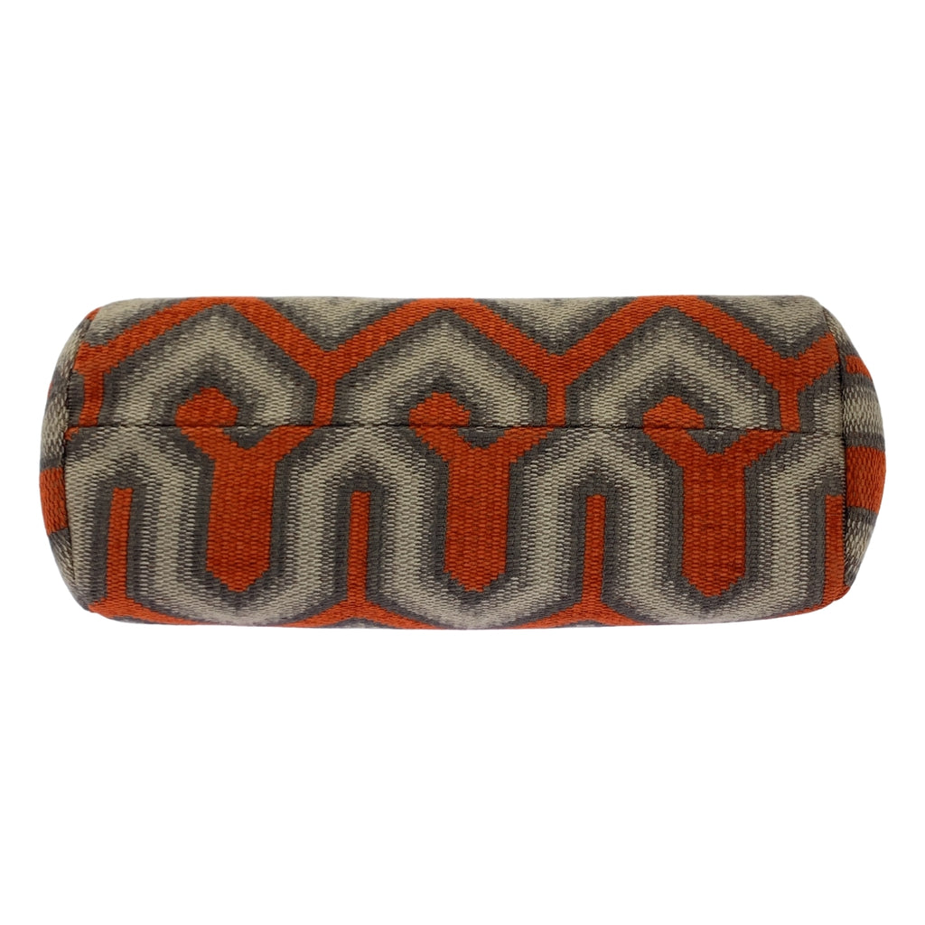 【美品】  A VACATION / アヴァケーション | 2020AW | PILLOW / クラッチバッグ | オレンジ/グレー | レディース