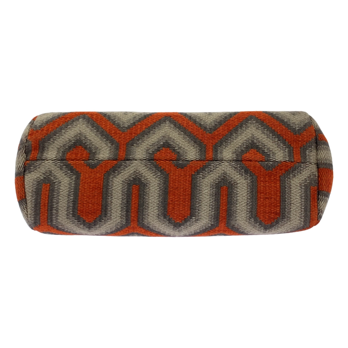 【美品】  A VACATION / アヴァケーション | 2020AW | PILLOW / クラッチバッグ | オレンジ/グレー | レディース