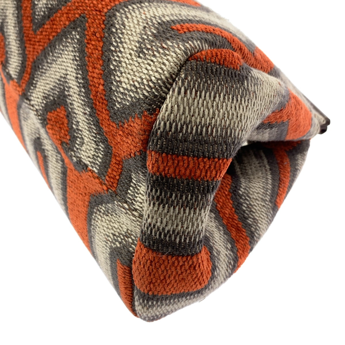 [近新] A VACATION | 2020 秋冬系列 | PILLOW 手拿包 | 橘色/灰色 | 女款