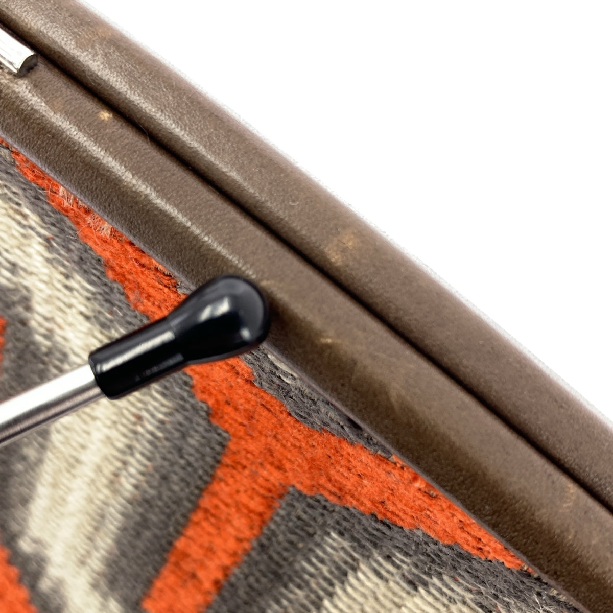 [近新] A VACATION | 2020 秋冬系列 | PILLOW 手拿包 | 橘色/灰色 | 女款