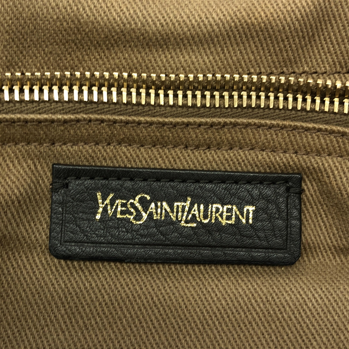 YVES SAINT LAURENT / 이브산 로랑 | 229680 뮤즈투 가죽 캔버스 콤비 핸드백 |