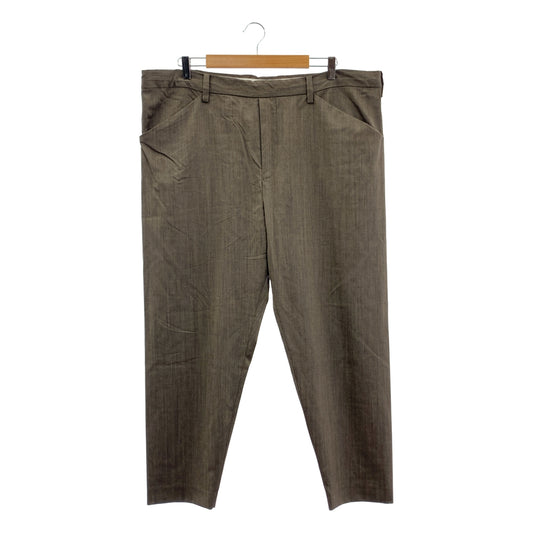 SUNSEA / 선시 | SNM4 WIDE STRAIGHT PANTS 와이드 팬츠 | 3 | 남성