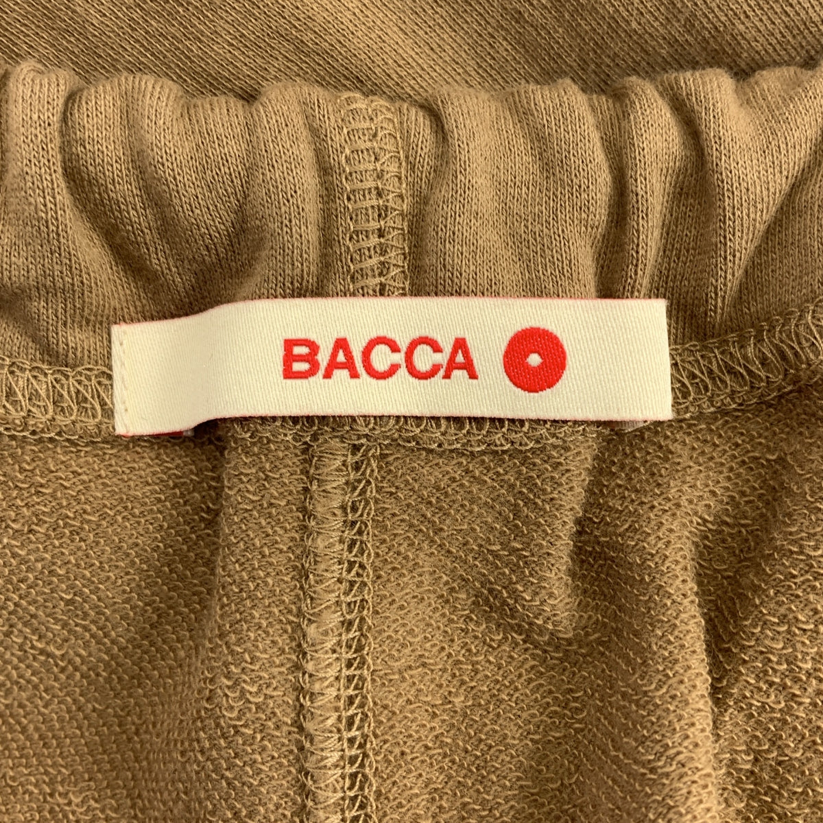BACCA / バッカ | ソフトコットン オーバースウェットパンツ | 36 | ブラウン | レディース