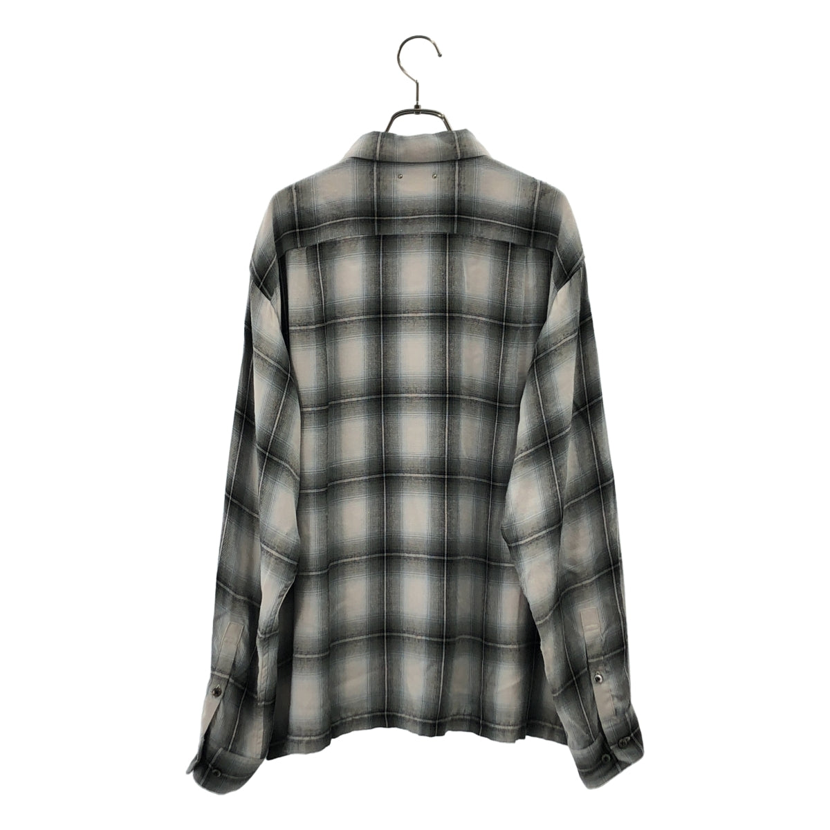 MINEDENIM / マインデニム | R.Ombre Open Collar SH / オンブレ