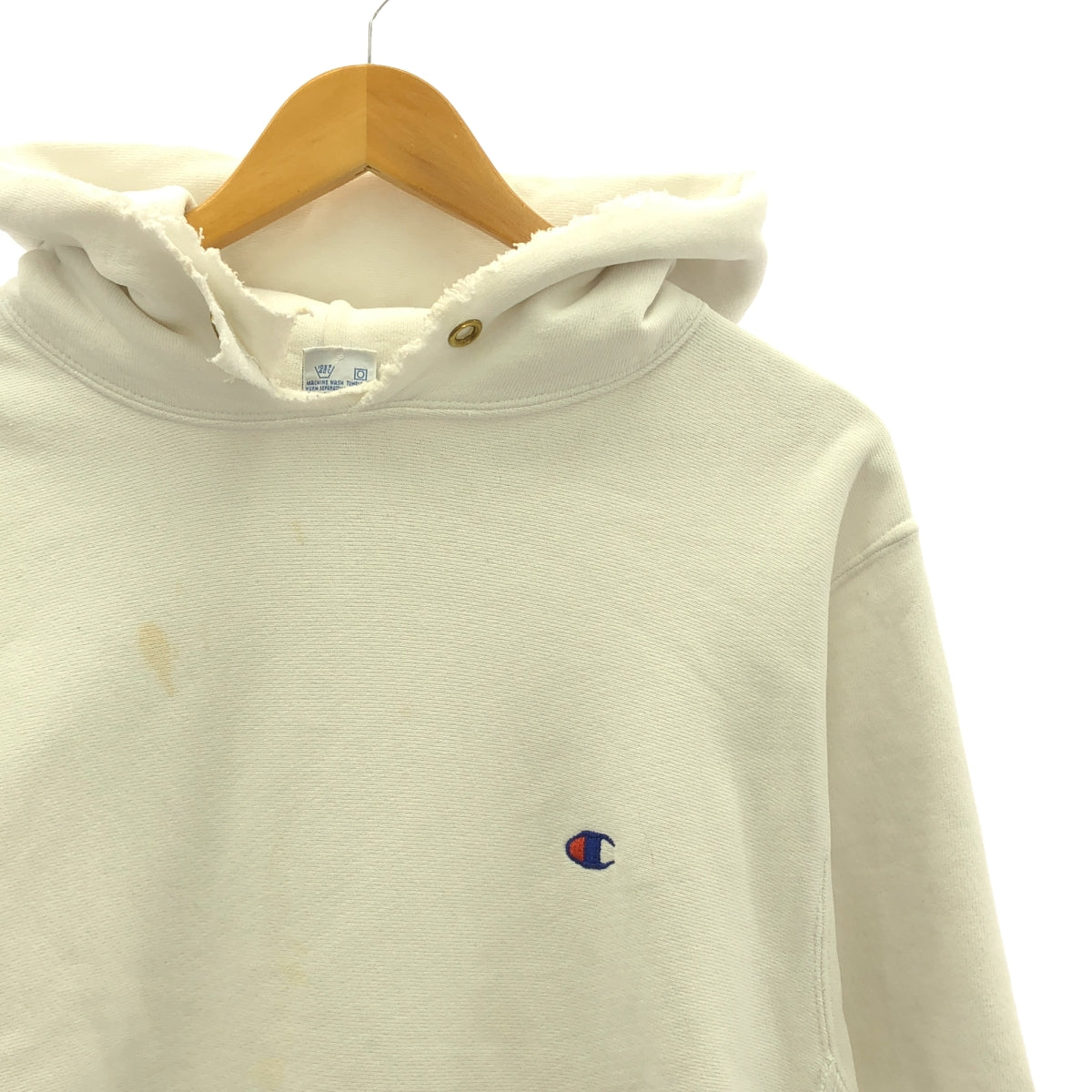 CHAMPION / 챔피언 | 90s 빈티지 REVERSE WEAVE 리버스위브 스웨트 파커 | L | 남성