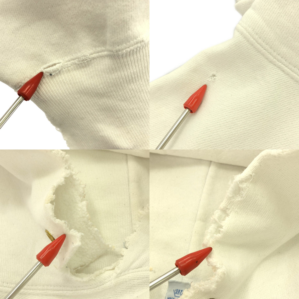 CHAMPION / チャンピオン | 90s ヴィンテージ REVERSE WEAVE リバースウィーブ スウェット パーカー | L | ホワイト | メンズ