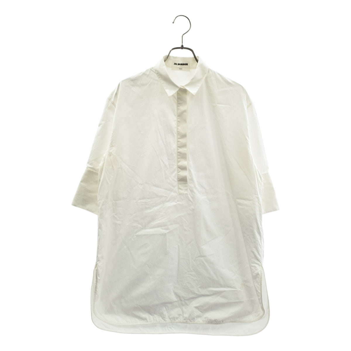 JIL SANDER / ジルサンダー | 2023SS | 7 DAYS SHIRTS FRIDAY コットンポプリン ブラウス シャツ | 34 | レディース