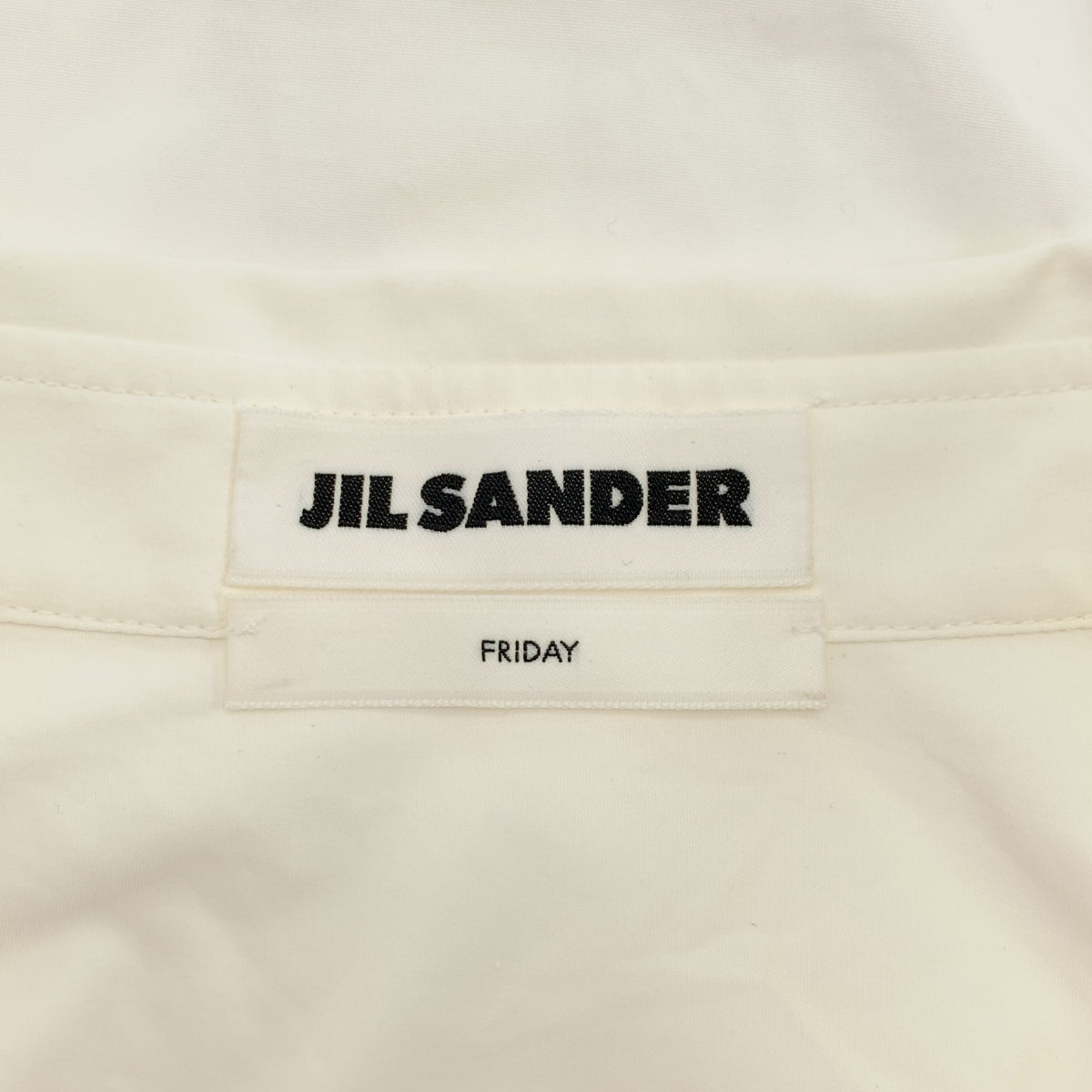 JIL SANDER / ジルサンダー | 2023SS | 7 DAYS SHIRTS FRIDAY コットンポプリン ブラウス シャツ | 34 | レディース