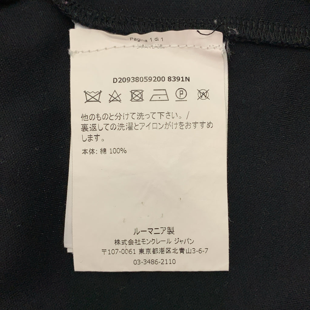 MONCLER | GIROCOLLO 天鵝絨 Logo T 卹 | S 碼 | 女款