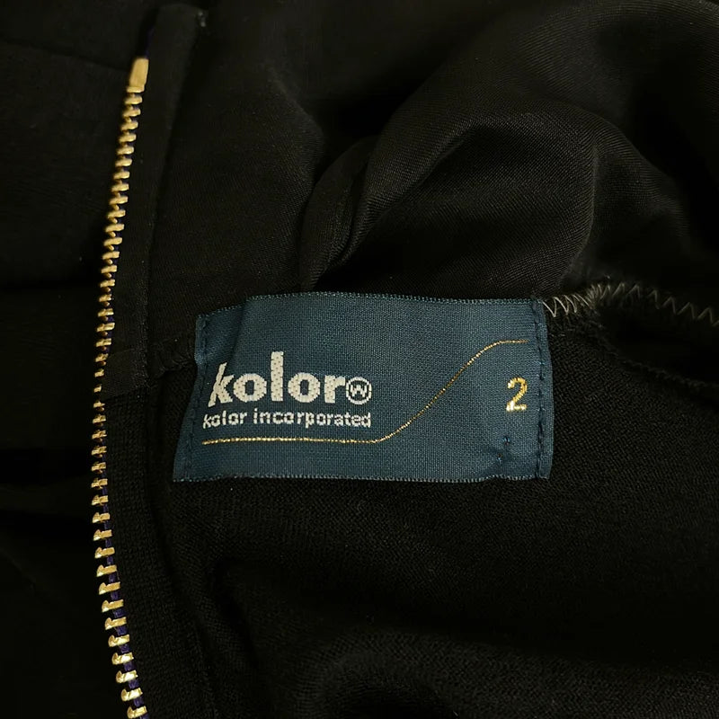 kolor / カラー | 2022AW | レースハイネック ボリュームスリーブ ニット カットソー | 2 | レディース