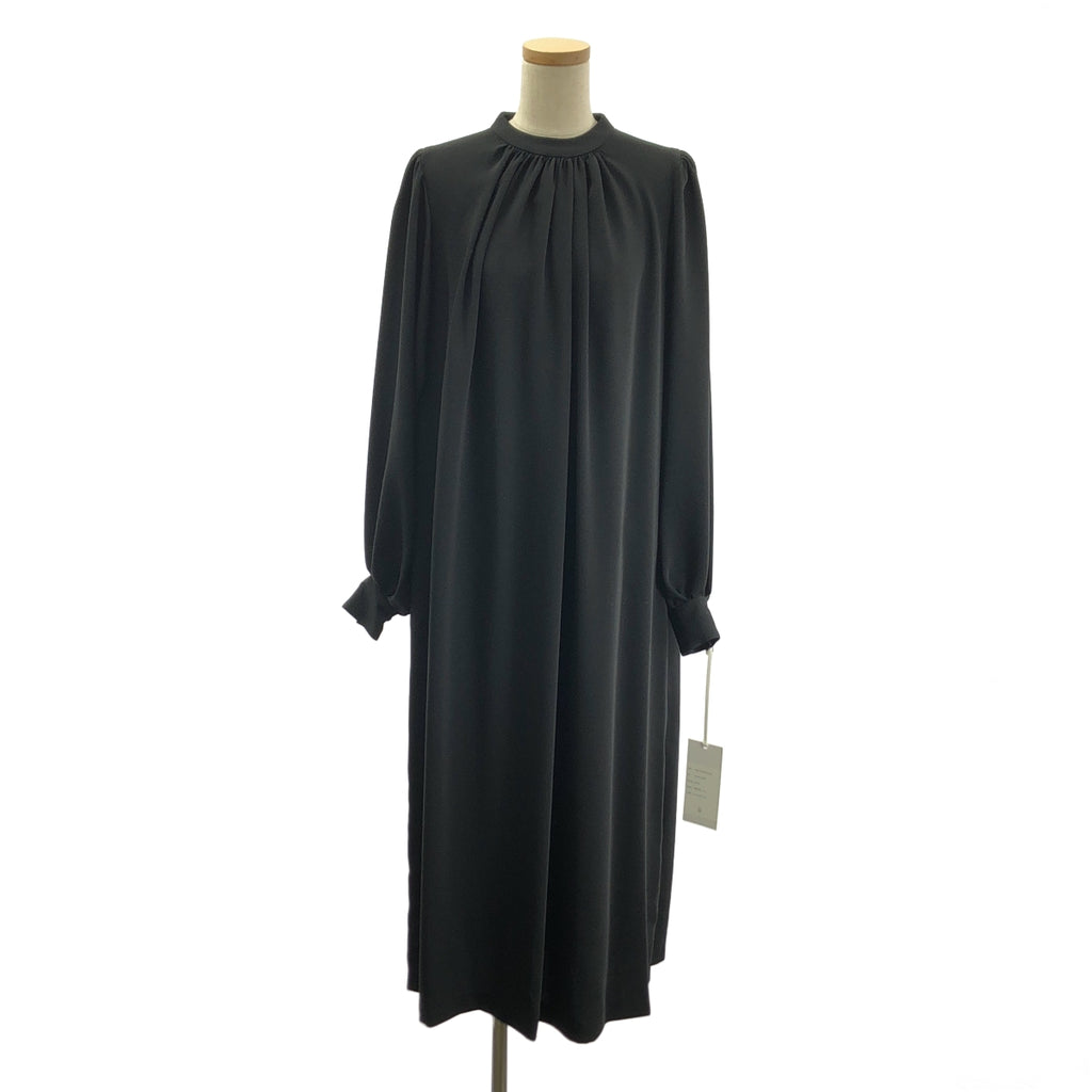 方格紙圖案 | 緞面立領洋裝 | 00碼 | 女款