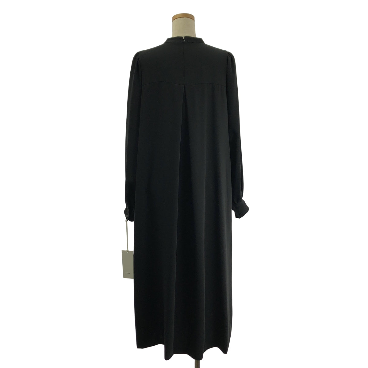 方格紙圖案 | 緞面立領洋裝 | 00碼 | 女款