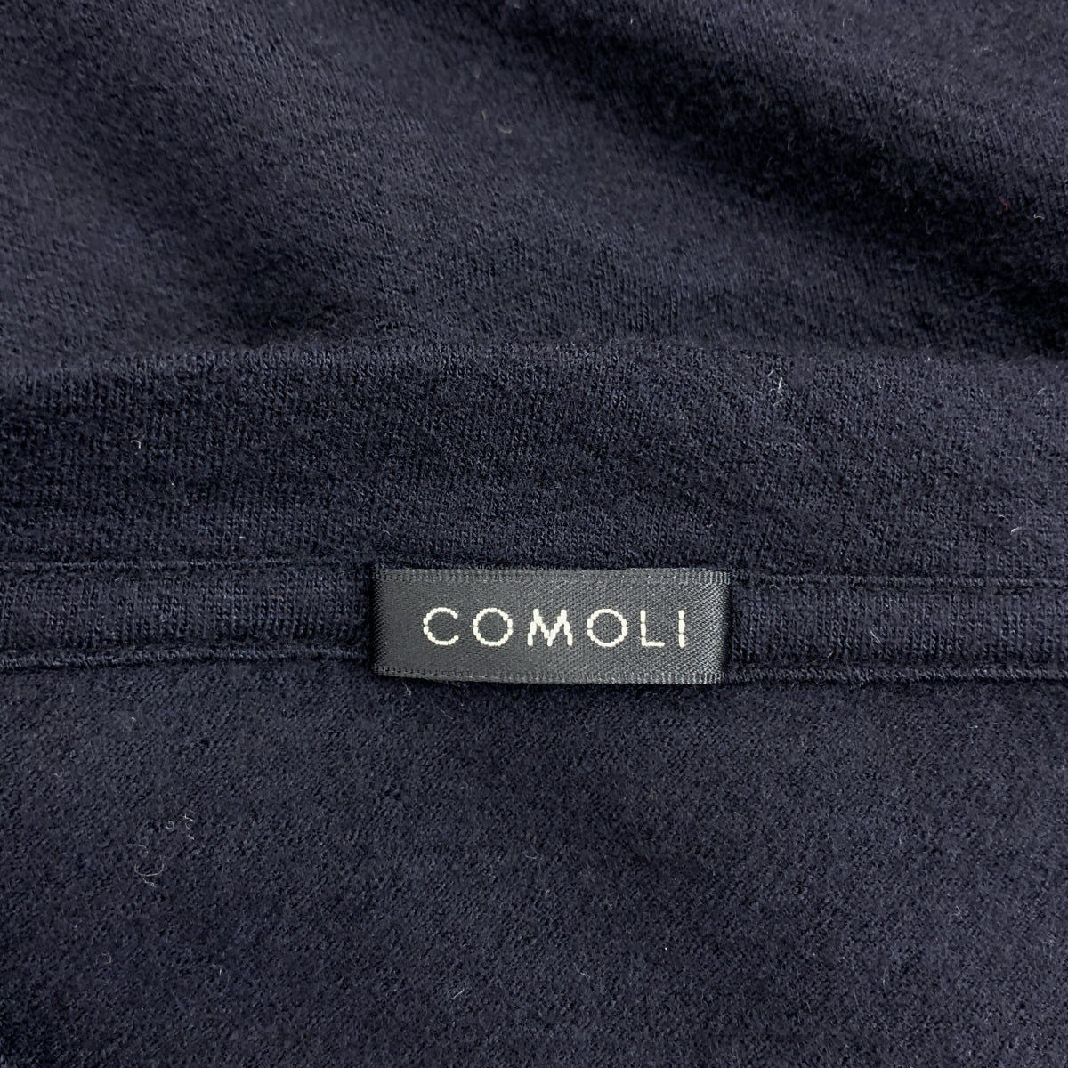 COMOLI | 2021 秋冬 | 羊毛平紋長袖圓領針織衫 / U03-05006 | 尺寸 3 | 男款