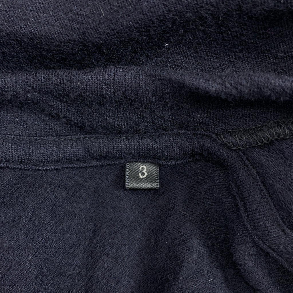 COMOLI | 2021 秋冬 | 羊毛平紋長袖圓領針織衫 / U03-05006 | 尺寸 3 | 男款