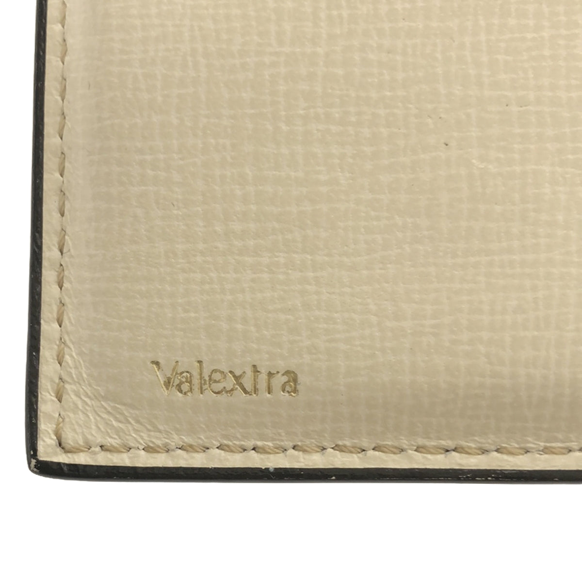 Valextra / ヴァレクストラ | 二つ折り 6カード クラシックウォレット 財布 | ホワイト | メンズ