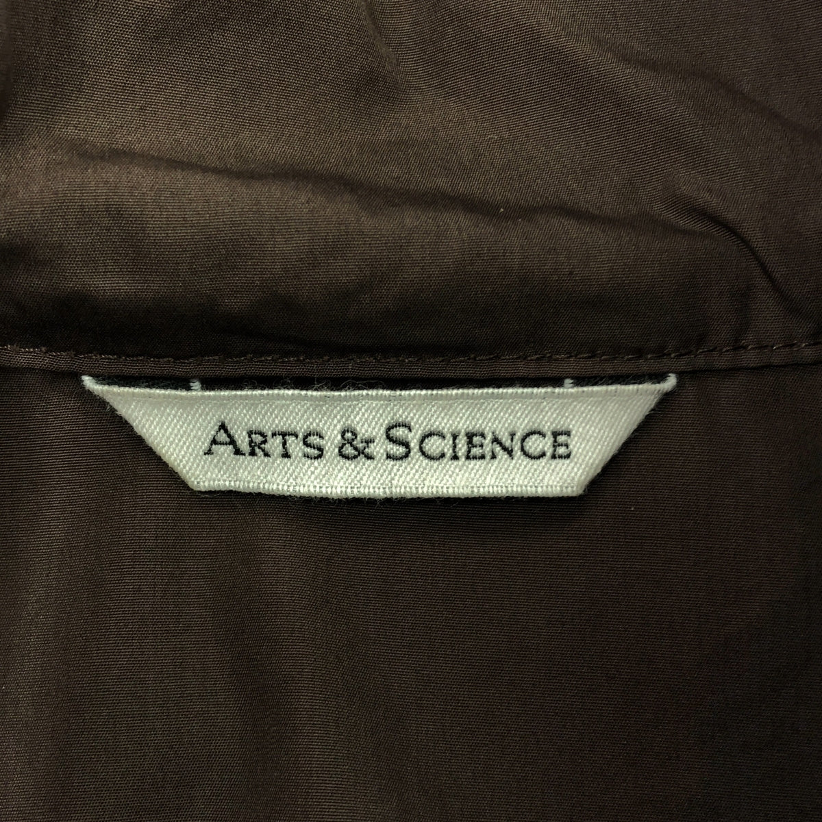 ARTS&amp;SCIENCE / 아츠 앤 사이언스 | Slip on yoke gather shirts 개더 셔츠 블라우스 | 1 | 브라운 | 여성