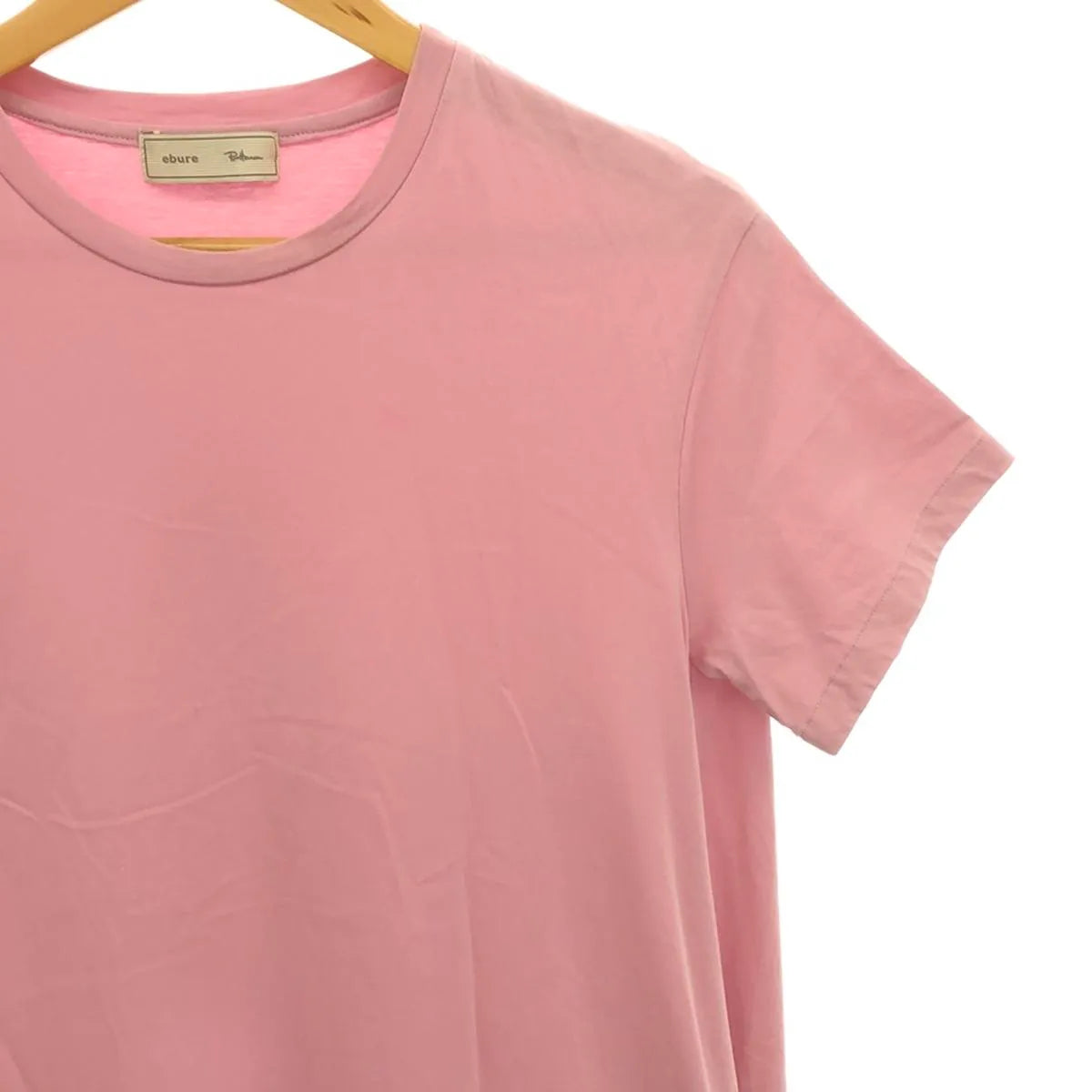 ebure / エブール | × Ron Herman ロンハーマン別注 ボタニカルダイ コットン カットソー ワンピース | 36 | ピンク | レディース