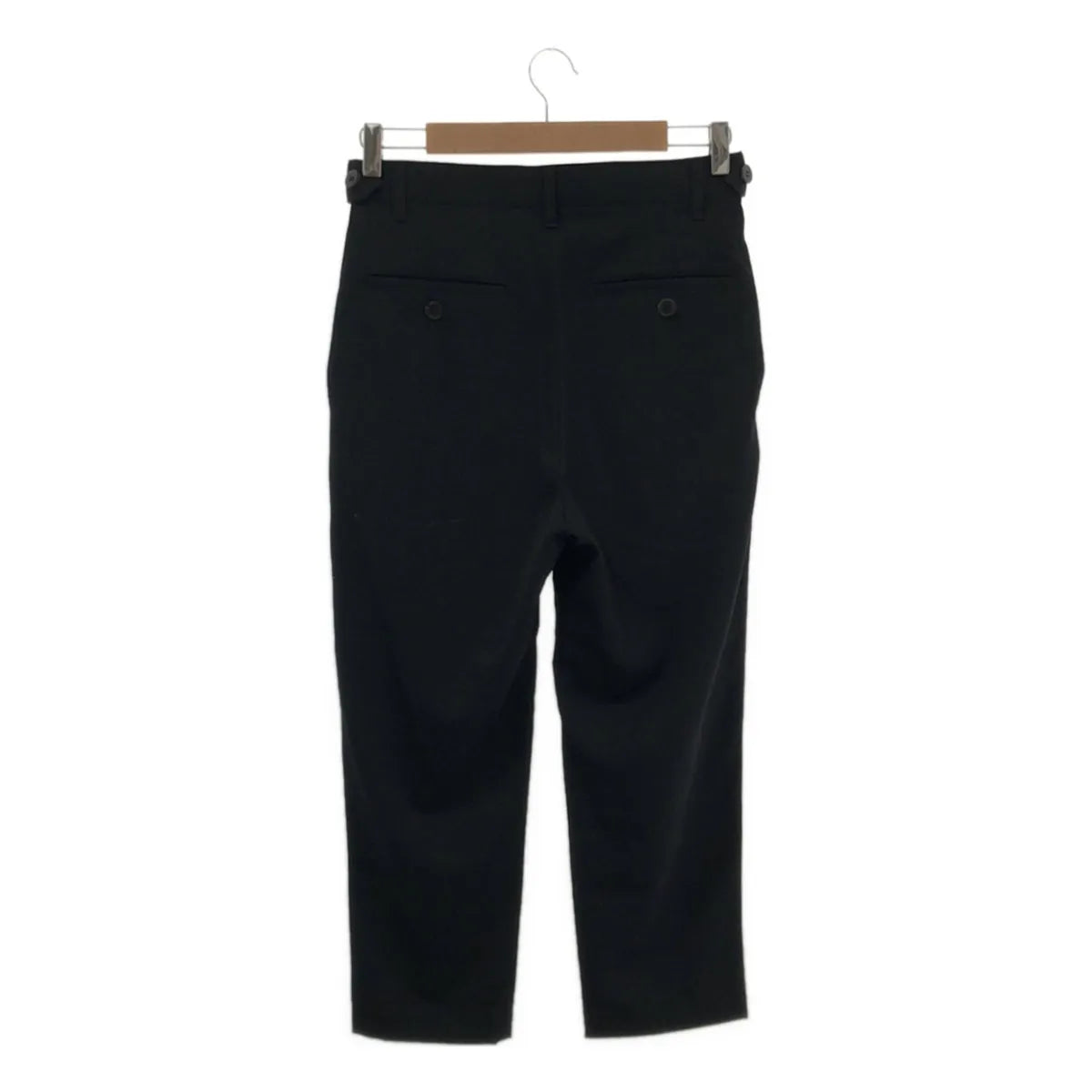 JUNYA WATANABE / ジュンヤワタナベ | 2014AW | サイドアジャスター 2タックスラックスパンツ | XS | ブラック | レディース