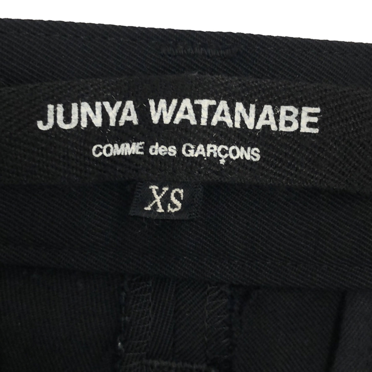 JUNYA WATANABE / 준야와타나베 | 2014AW | 사이드 어저스터 2 택스 럭스 팬츠 | XS | 블랙 | 여성