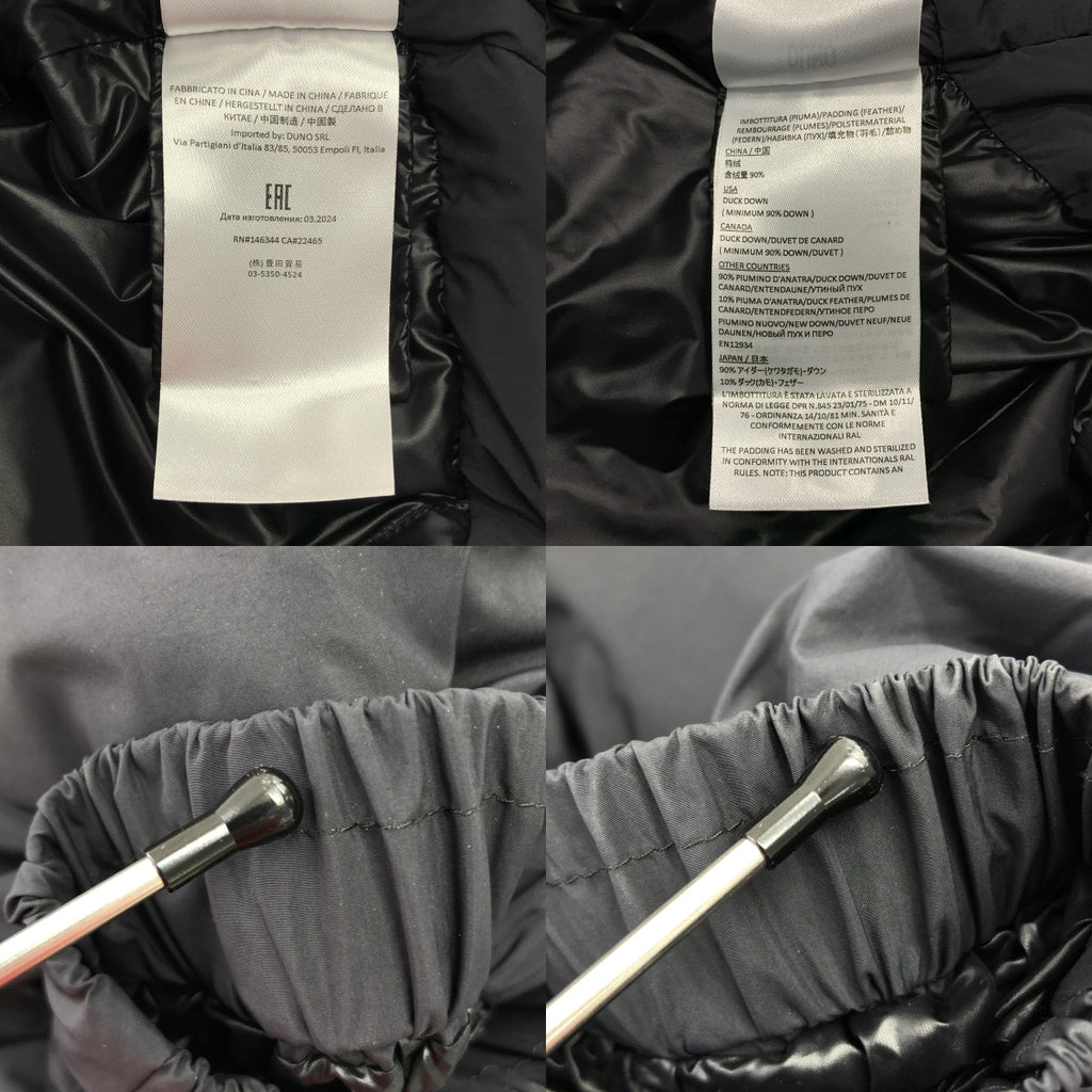 DUNO / デュノ | PEGGIE ペギー / フーデッド ダウンジャケット | 40 | レディース