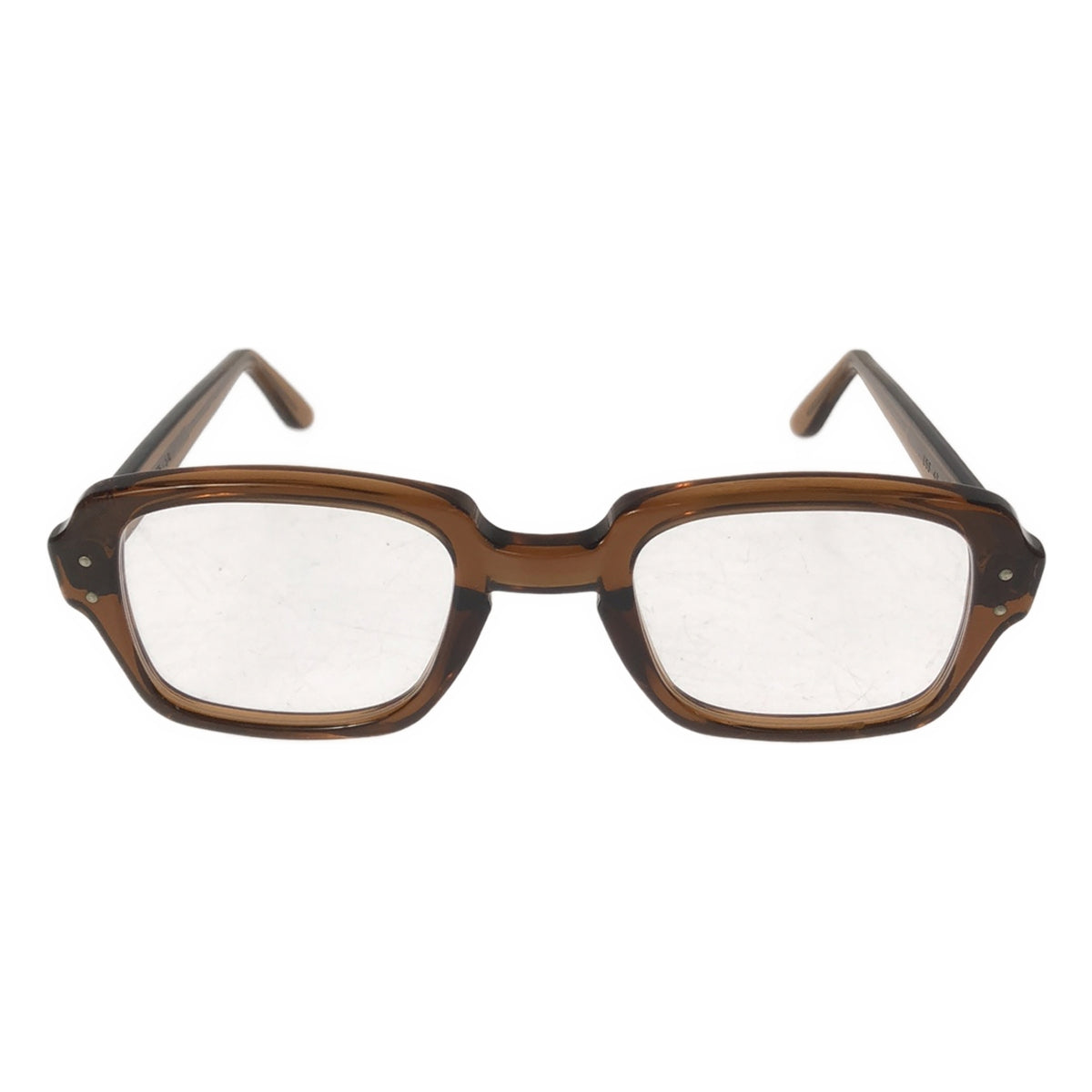 VINTAGE / Vintage clothing | 60s-70s USARMY USS 50-24 Wellington style military officer eyewear glasses | Brown