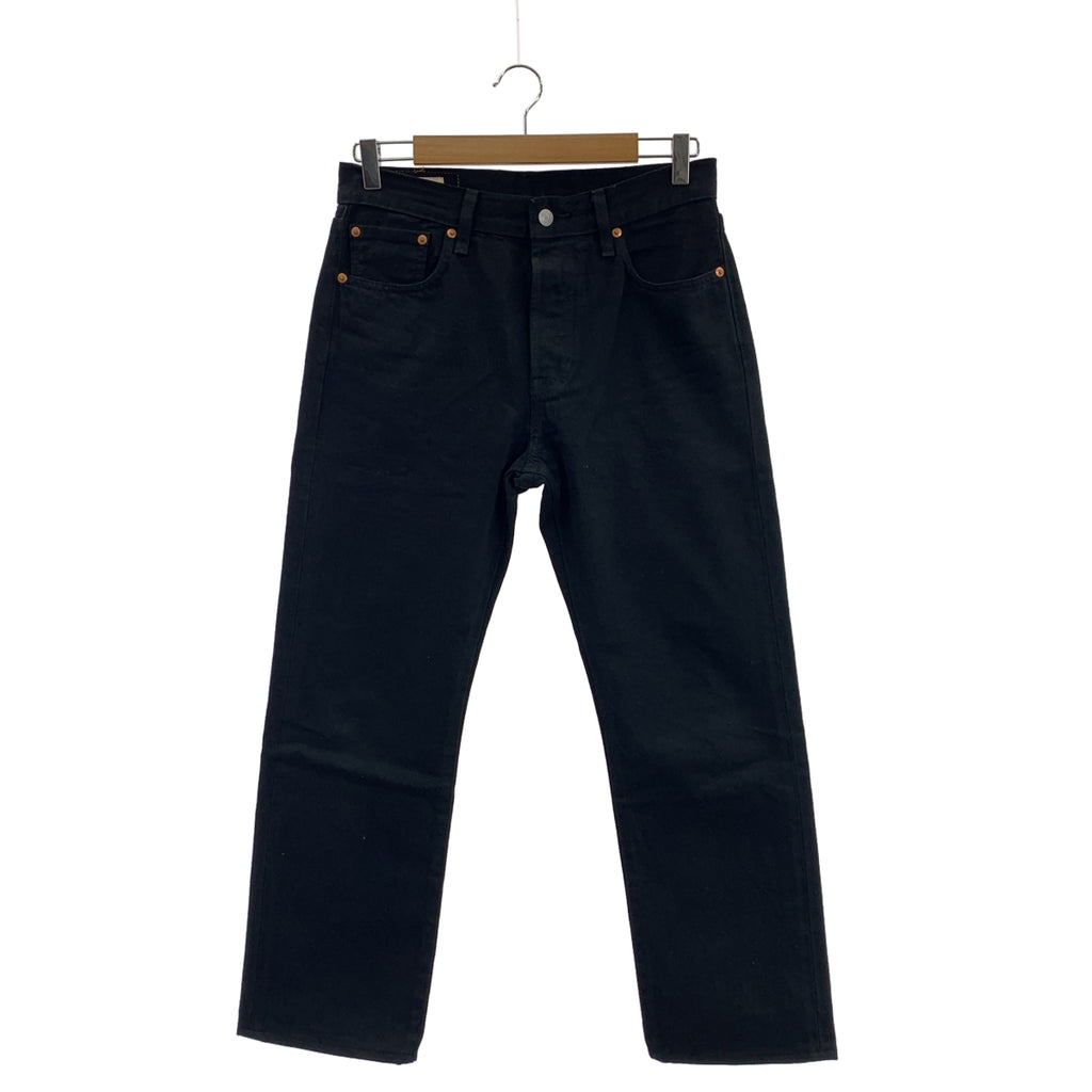 Levi's / リーバイス | PREMIUM 501 JEANS /  レザーパッチ デニムパンツ | 29 | メンズ