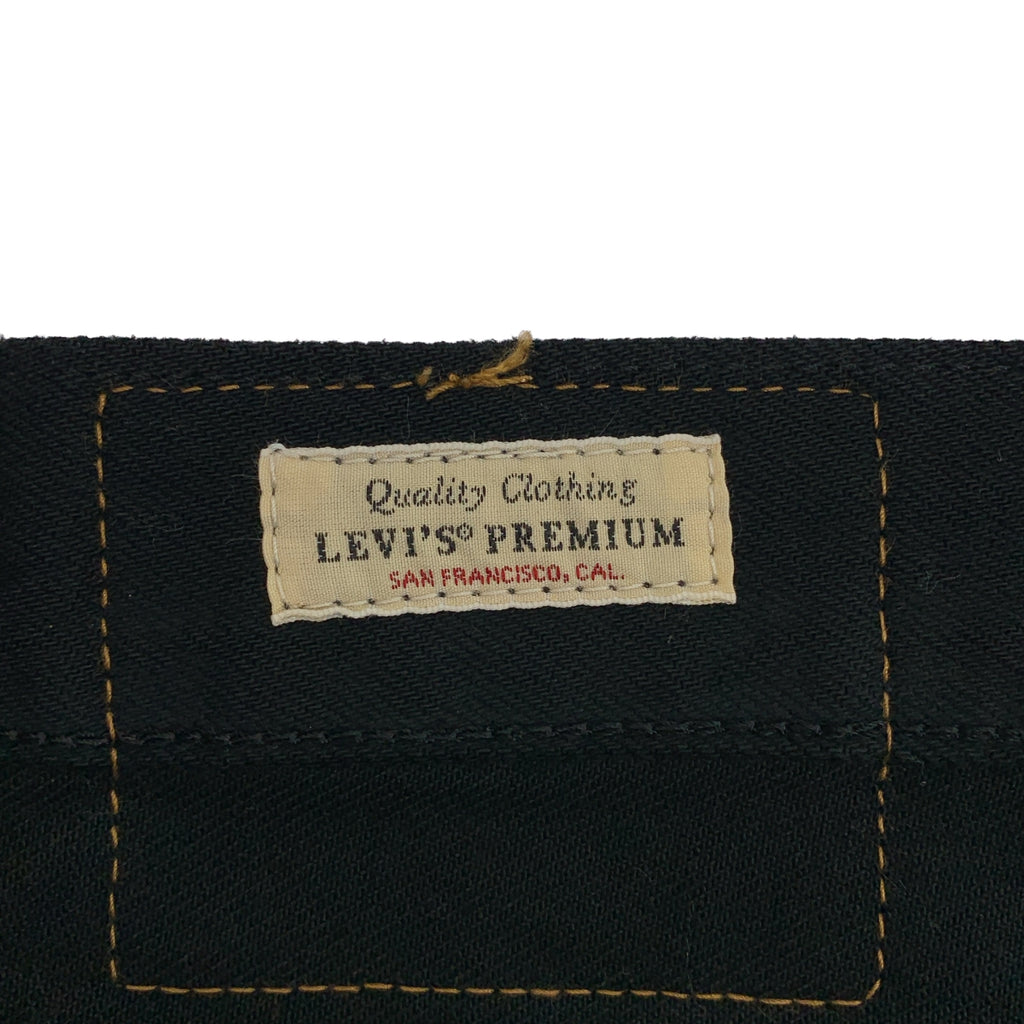 Levi's / リーバイス | PREMIUM 501 JEANS /  レザーパッチ デニムパンツ | 29 | メンズ