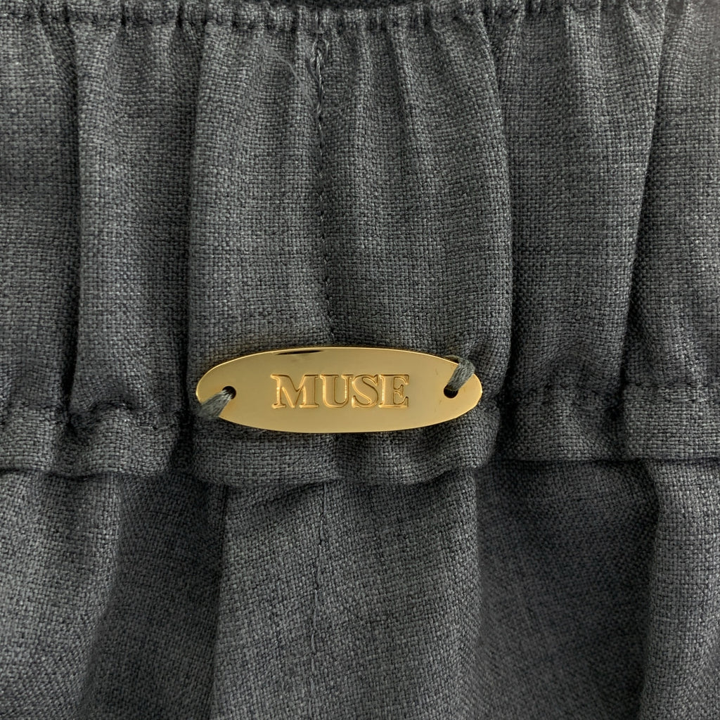 Deuxieme Classe / 두지엠 클래스 | 2025AW | COOL VICTORIAN / 웨스트 고무 와이드 이지 팬츠 | 34 | 여성