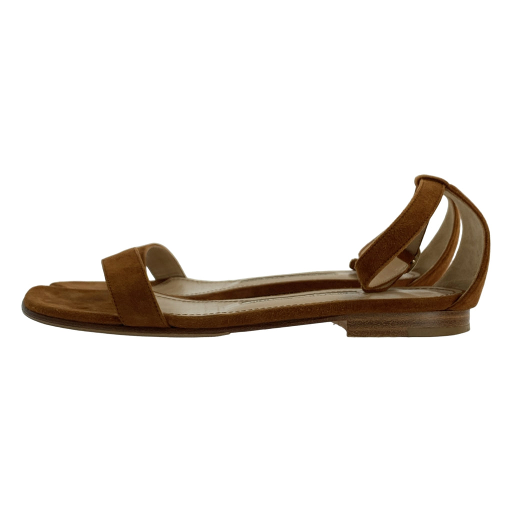 MANOLO BLAHNIK / 마노로 브라니크 | 스웨이드 스트랩 샌들 | 36 | 여성