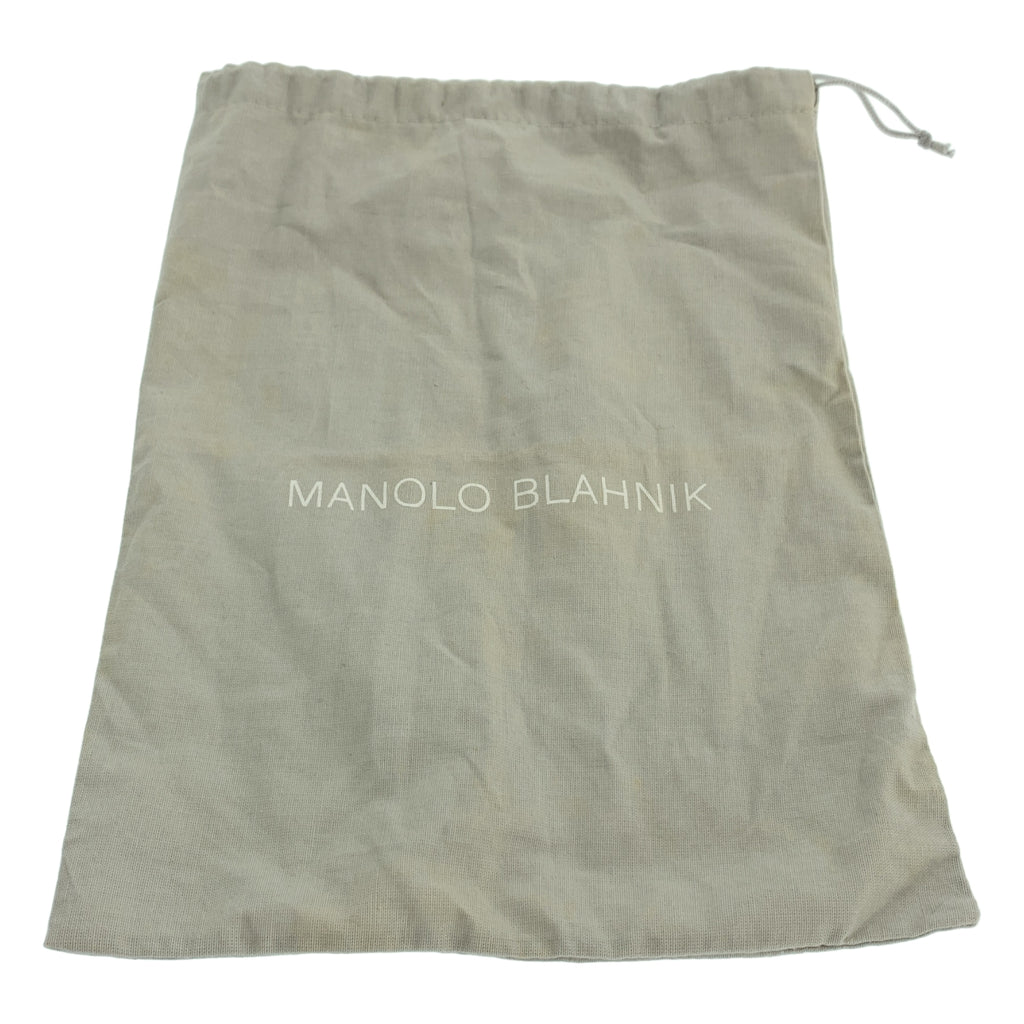 MANOLO BLAHNIK / 마노로 브라니크 | 스웨이드 스트랩 샌들 | 36 | 여성