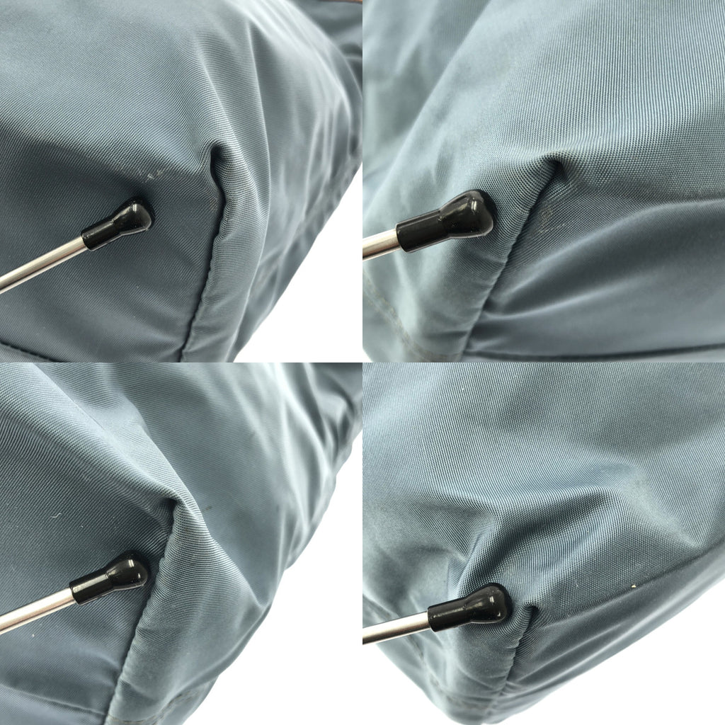 Felisi | 15/20/3 尼龍皮革手提包 | 藍色/棕色 | 女士