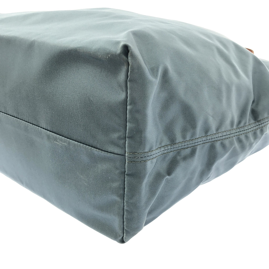 Felisi | 15/20/3 尼龍皮革手提包 | 藍色/棕色 | 女士