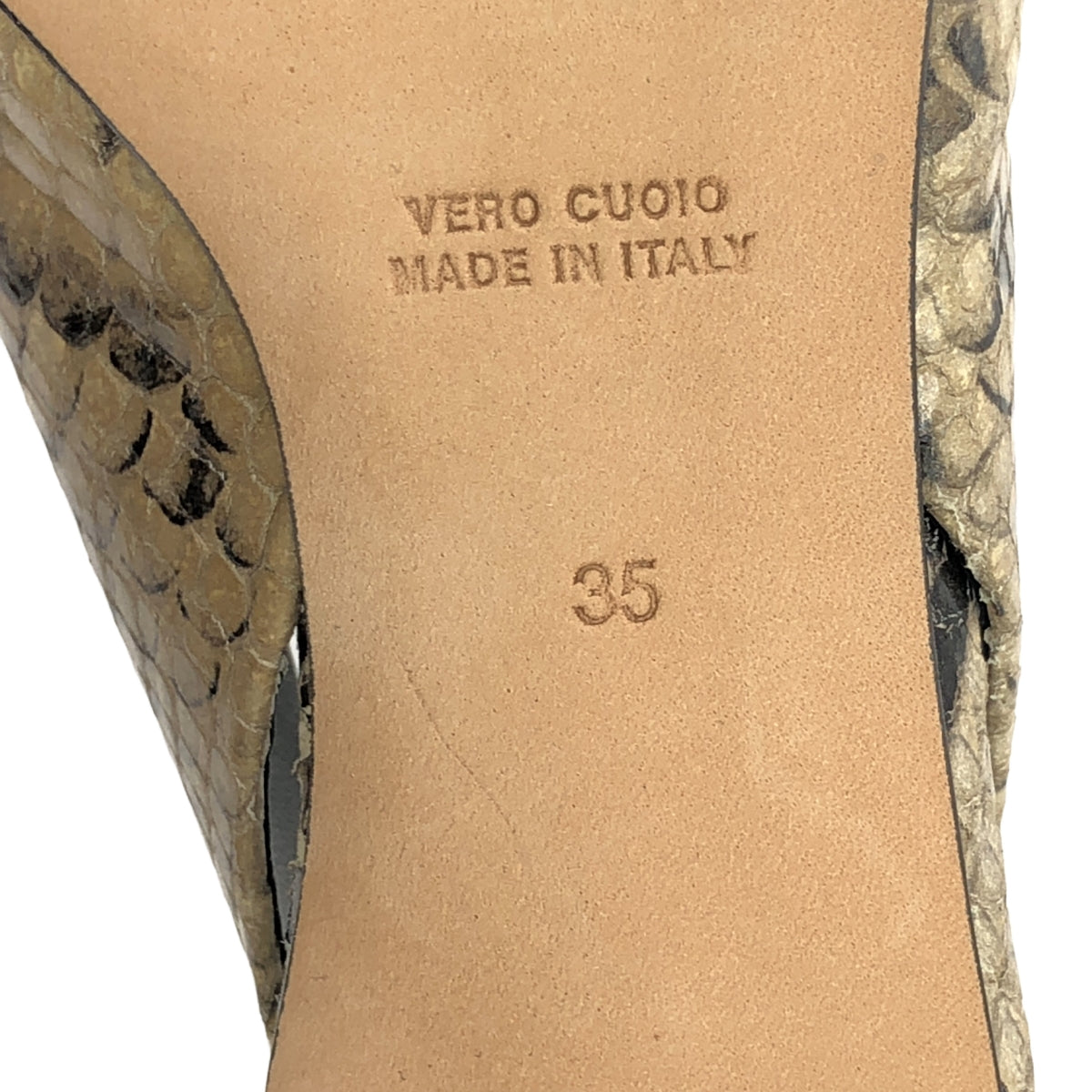 【新品】  BRENTA / ブレンタ | 2021AW | Deuxieme Classe 取扱い POINTED BACK STRAP パンプス | 35 | ベージュ | レディース