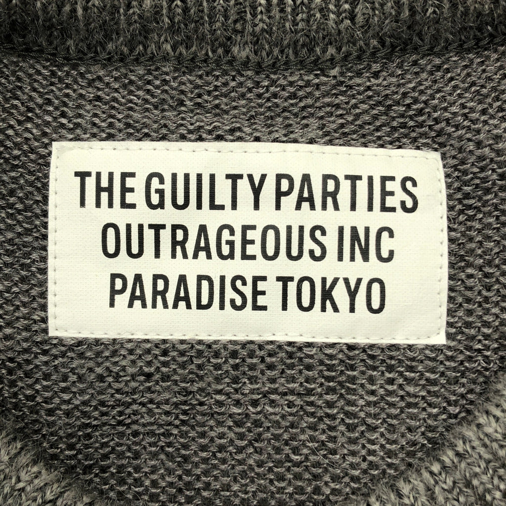 WACKO MARIA | 2023秋冬系列 | 馬海毛針織衫 | M碼 | 男士