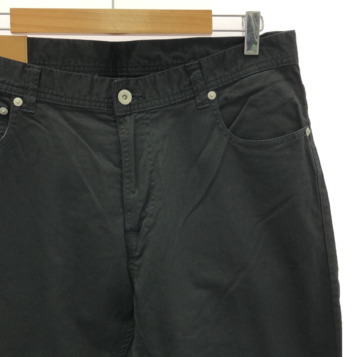 【美品】  BEAMS / ビームス | ガーメントダイ ストレッチ 5ポケット パンツ | XL | ブラック | メンズ