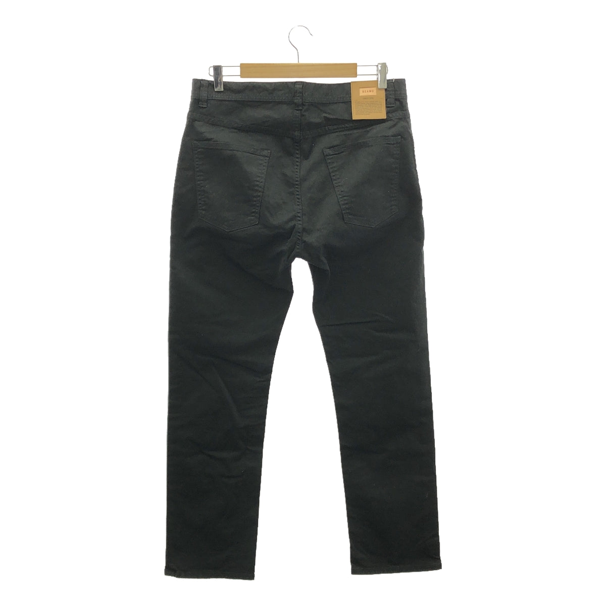 【美品】  BEAMS / ビームス | ガーメントダイ ストレッチ 5ポケット パンツ | XL | ブラック | メンズ
