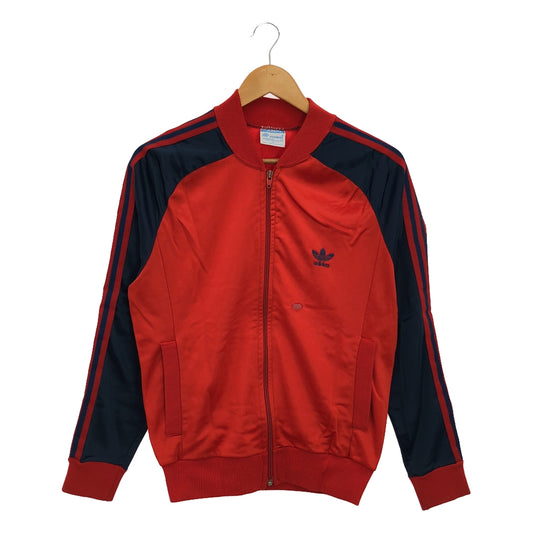 adidas | 70s-80s Vintage USA Made ATP KEYROLAN Jersey Track Jacket | S | Red/Navy | Men's