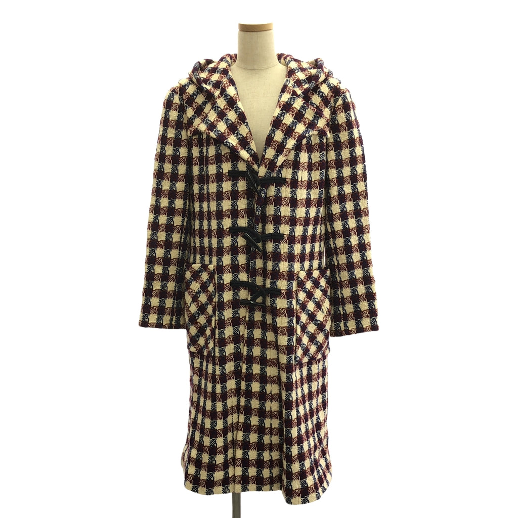 CHANEL / シャネル | 2006AW | ウール ツイード ココマーク ダッフルコート | 46 | マルチカラー | レディース
