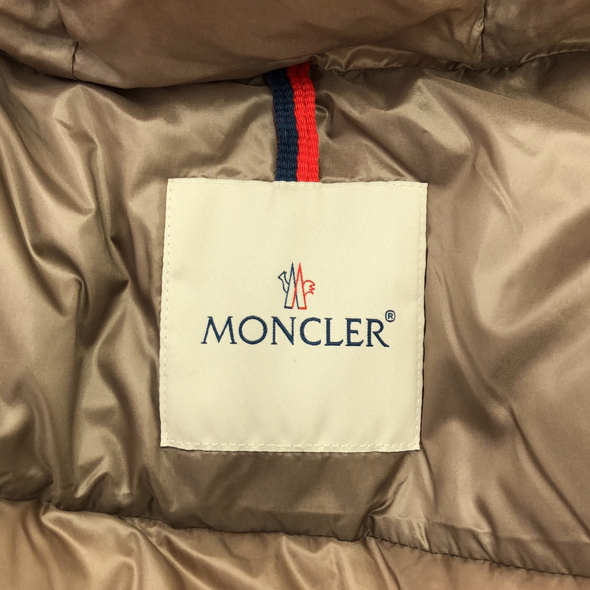 【美品】  MONCLER / モンクレール | SERIFUR セリファー フーデッドダウンジャケット | 1 | ベージュ系 | レディース