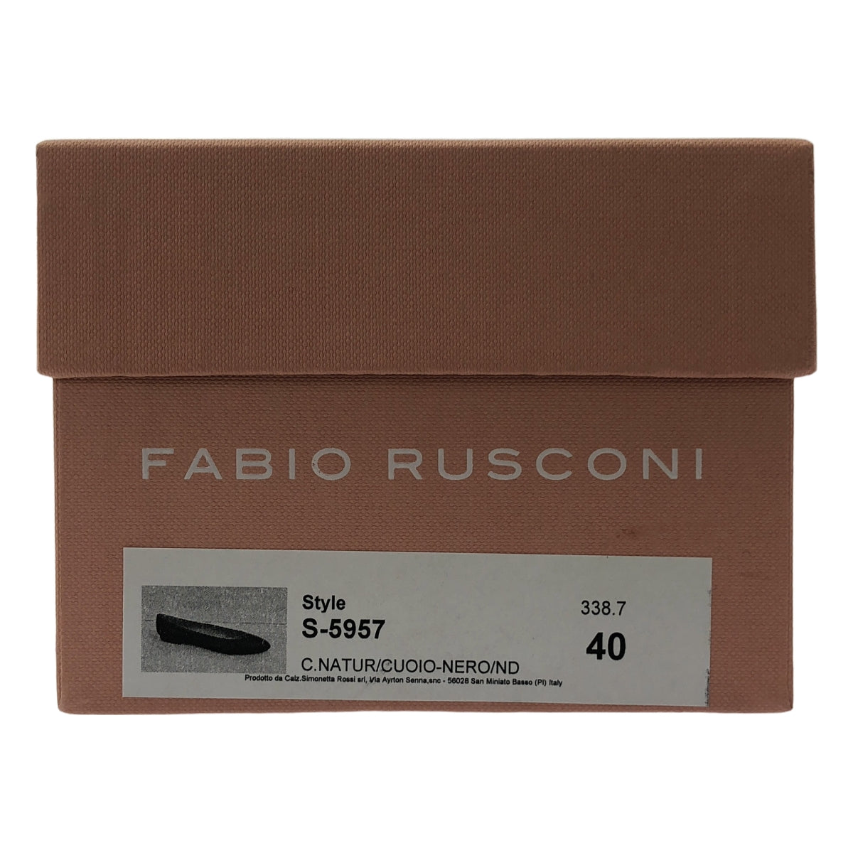 Fabio Rusconi / ファビオルスコーニ | ベーシック パンプス | 40 | ブラック | レディース