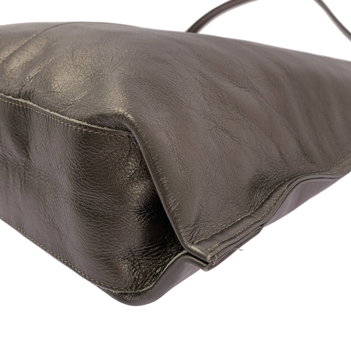 耳朵 PAPILLONNER | 皮革單手柄單肩包 |