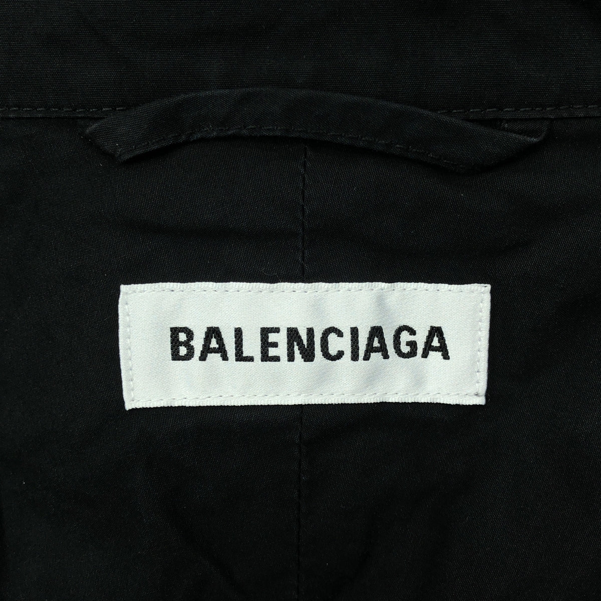 BALENCIAGA / バレンシアガ | 2019 | ロゴ オーバーサイズ ブルゾン ジャケット | 34 | ブラック | メンズ