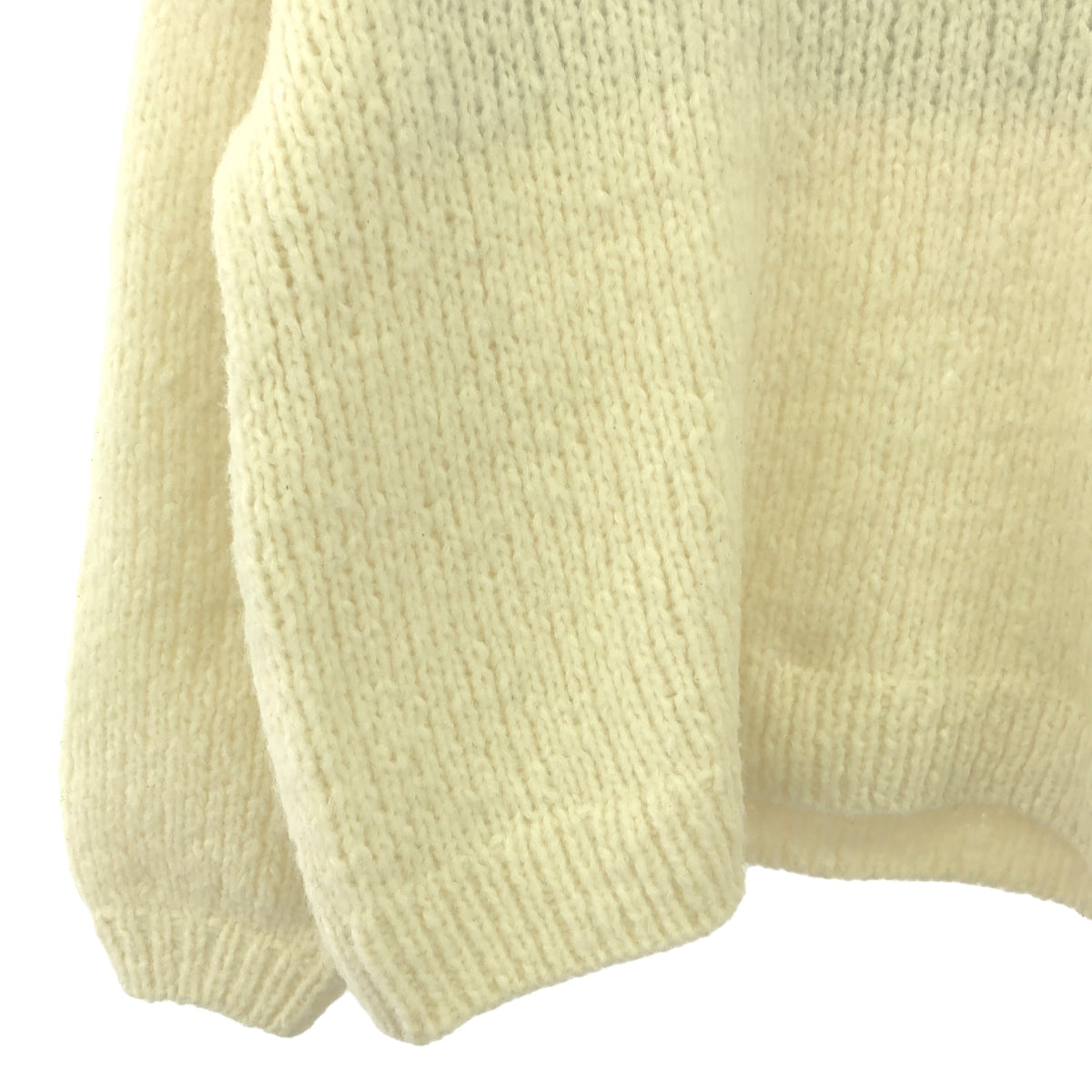 SLOBE IENA / スローブイエナ | 2024AW | +81BRANCA 別注 ペルーニット | F | ホワイト | レディース