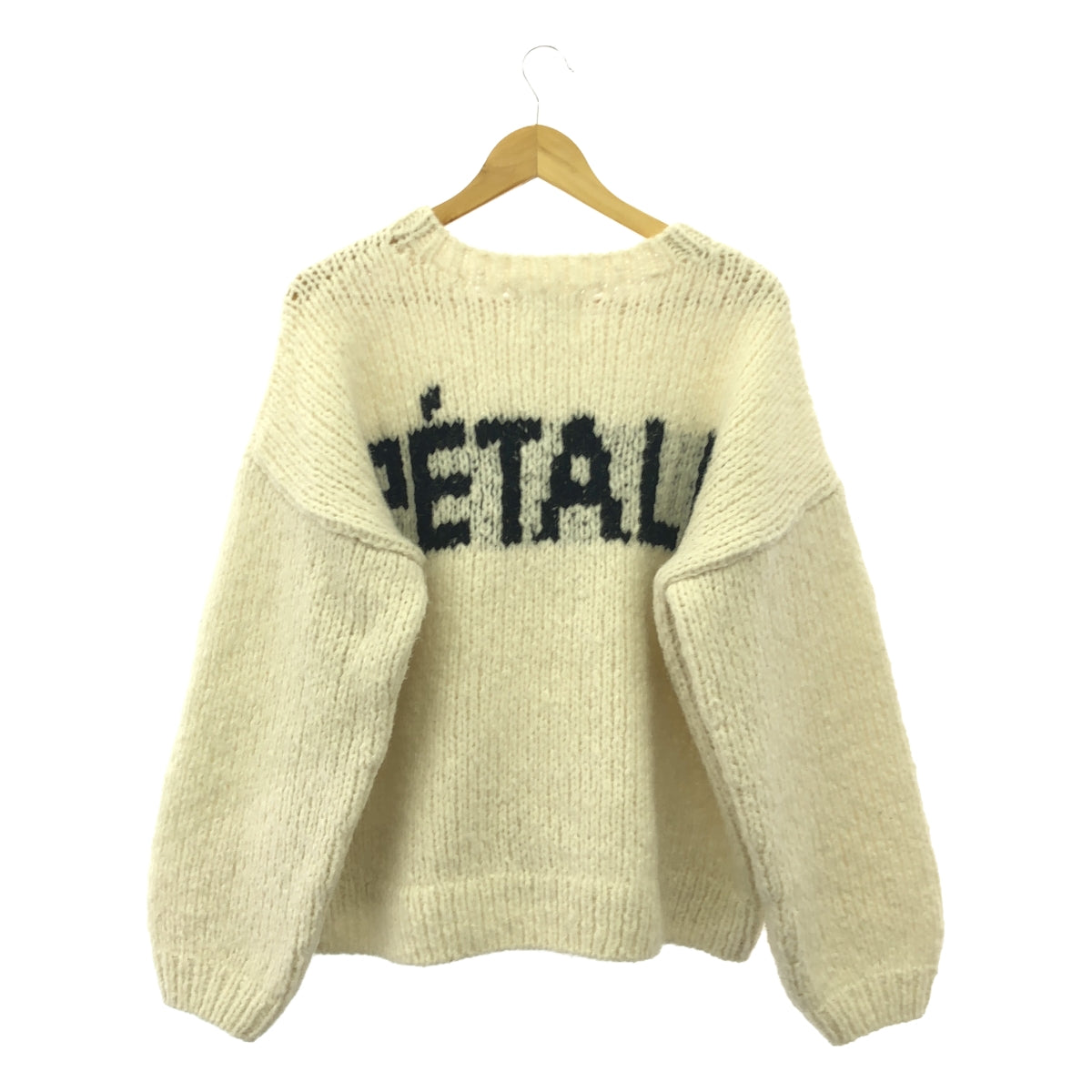 SLOBE IENA / スローブイエナ | 2024AW | +81BRANCA 別注 ペルーニット | F | ホワイト | レディース