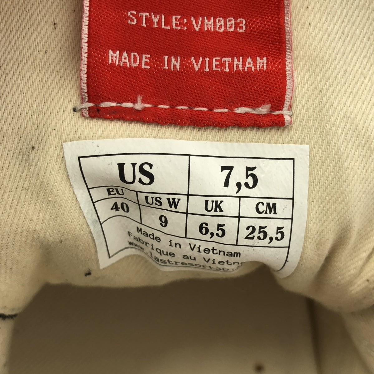 Last Resort AB / ラストリゾートAB | VM003-Suede / スエード ローカット スニーカー | 25.5 | メンズ